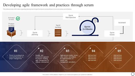 Developing Agile Framework And Practices Through Scrum Playbook For