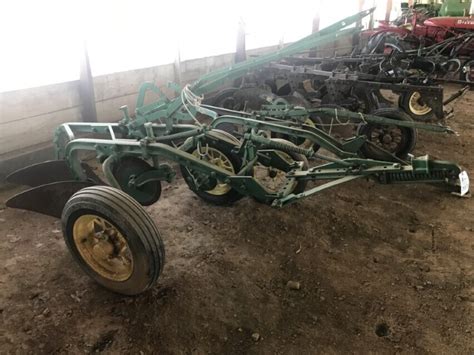 John Deere 2 Bottom Trip Plow Aumann Auctions Inc