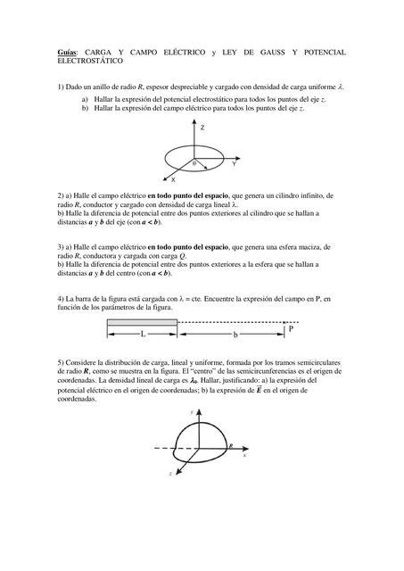 Carga Campo El Ctrico Y Ley De Gauss El Rinc N De La Ingenier A Udocz