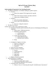 Exam Study Guide Fa Autosaved Docx Spcm Exam Review Sheet