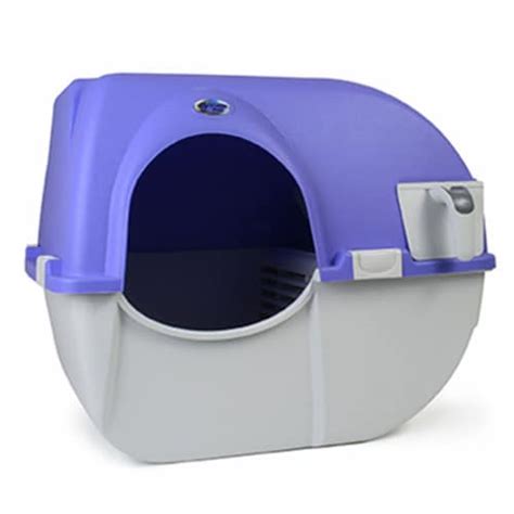 Omega Paw Roll N Clean Self Cleaning Cat Kitten Litter Box Large