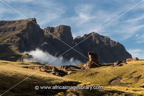 Photos and pictures of: Rock formations, Sehlabathebe National Park, Lesotho | The Africa Image ...