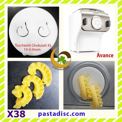 Philips Pasta Disc Torchietti Ondulati And Cerchi Pasta Etsy