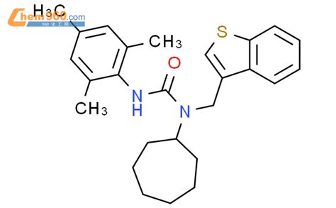 138141 63 6 Urea N Benzo B Thien 3 Ylmethyl N Cycloheptyl N 2 4 6