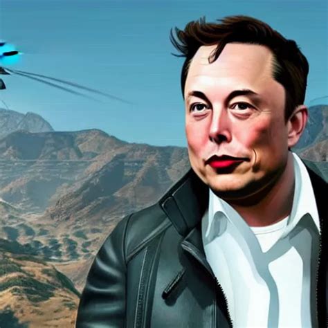 Elon Musk As A Character In Gta V Highly Detailed Stable Diffusion