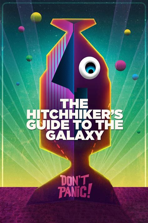 hitchhikers guide   galaxy tv series   posters
