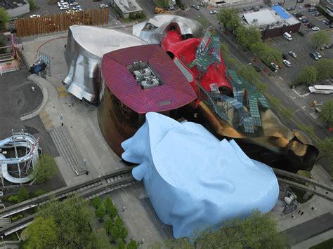 Aerial Views Of Seattles Experience Music Museum By Gehry Download