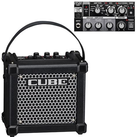 Micro Cube Gx Amplificador Guitarra Electrica Color Negro Roland La