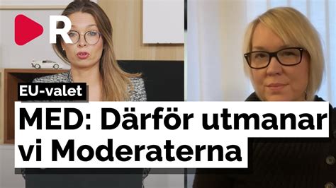 Medborgerlig Samling Därför utmanar vi Moderaterna i EU valet YouTube