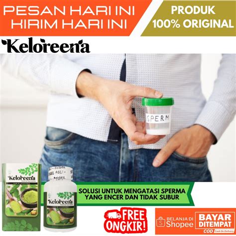 Jual Keloreena Kapsul Solusi Untuk Sperma Encer Mengentalkan Sperma