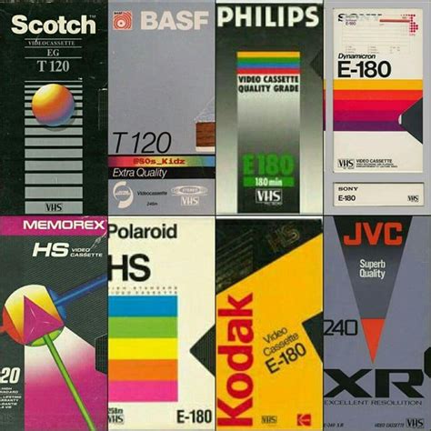 VHS Tape Brands : r/nostalgia