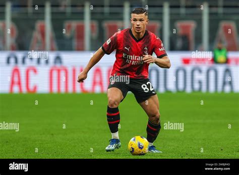 Milan Italy 10th Jan 2024 Jan Carlo Simic Of AC Milan Seen In