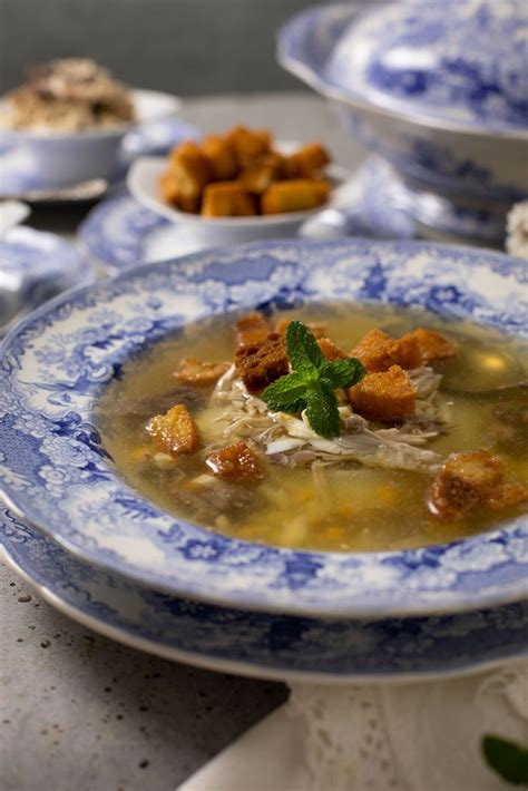 Sopa de picadillo de pollo la sopa más reconfortante del mundo