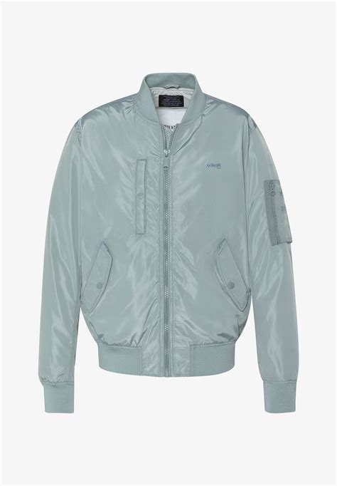 Schott Bomber Jacket Cloudblue Zalando