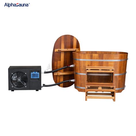 Professional Wooden Ice Bath Tub For Sale For Sore Muscles Factory From