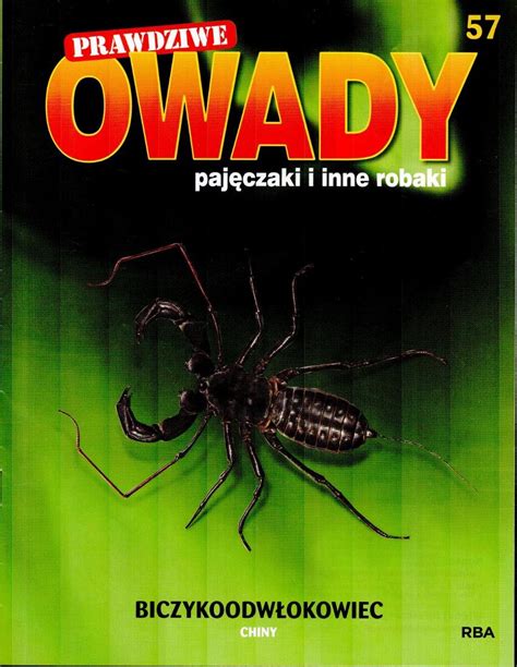 Prawdziwe Owady Pajęczaki i Inne Robaki Burda Media Polska Sp z o o