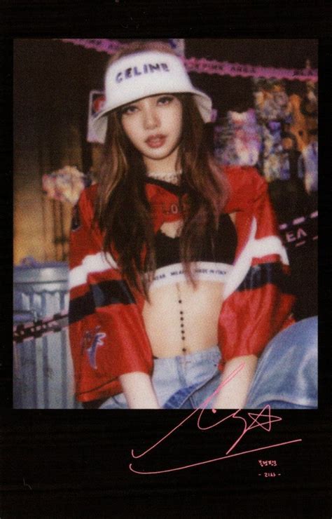 SCAN BORN PINK LISA Digipack Ver Ktown4u Pre Order Benefits