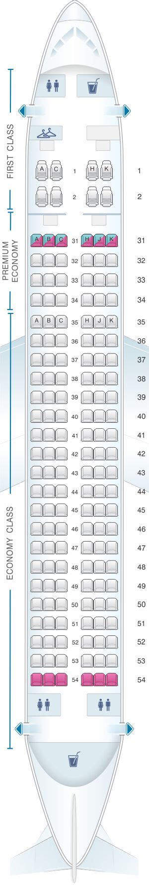 Seat Map China Southern Airlines Airbus A