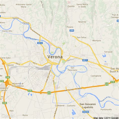 Foto Dallalto Delle Strade Del Comune Di Verona Media E Alta Risoluzione