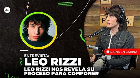 Leo Rizzi Nos Presenta Cielo Violeta Entrevista Con Jessie