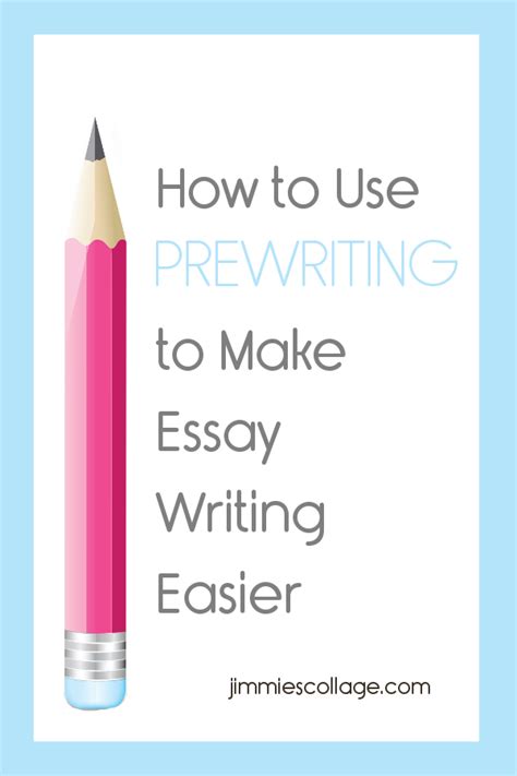 How to Use Prewriting to Make Essay Writing Easier