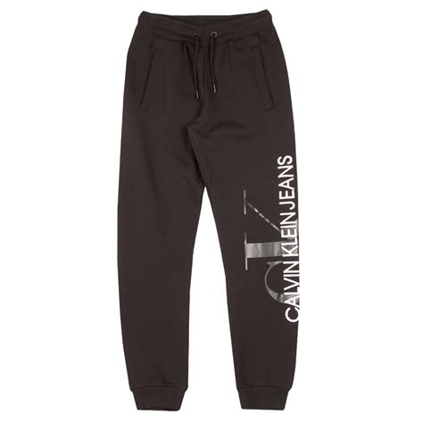 Calvin Klein Jeans Vertical Monogram Jogger Oxygen Clothing