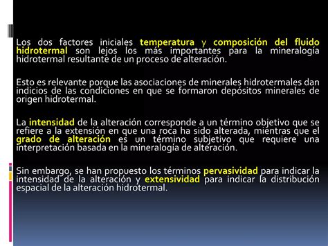 2 Alteraciones Hidrotermales PPT