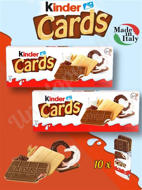 Печенье Kinder Cards / Киндер Кардс, т2шт по 128 г - купить с доставкой ...