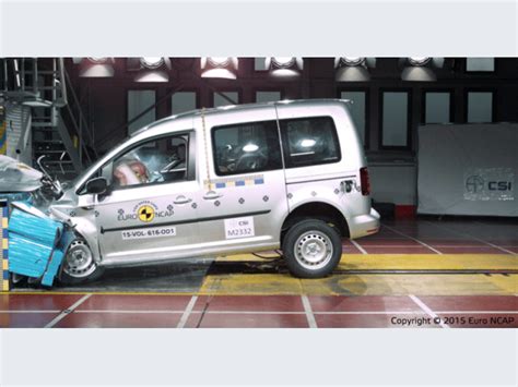 Foto Volkswagen Caddy Crash Test Euro Ncap