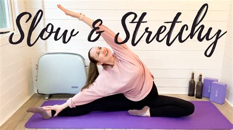 Slow Flow Yoga 20 Minute Slow And Stretchy Yoga Practice Youtube