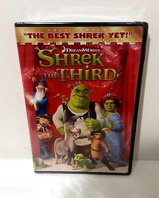 DREAMWORKS FULL SCREEN Shrek The Third DVD New Sealed 13 61