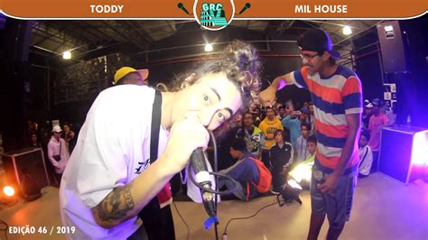 Toddy x Mil House FINAL 46ª Batalha Grajaú Rap City YouTube