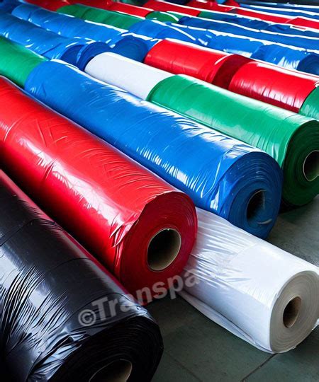 Heavy Duty Clear Black Polythene Sheeting Rolls Covers