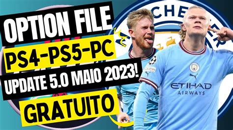 Option File Pes Para Ps Ps Pc Temporada Saiu A Nova Update