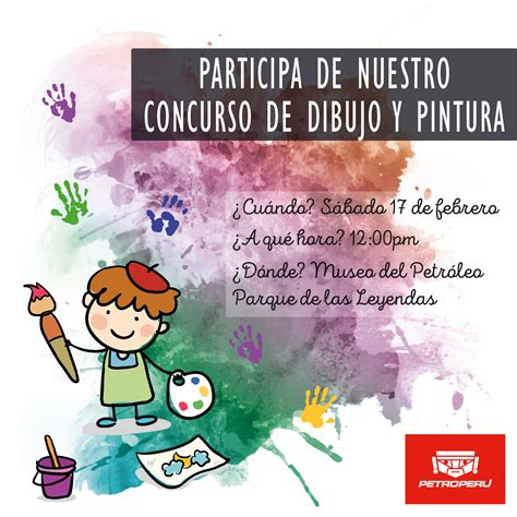 Participa En El Concurso De Dibujo Y Pintura Gesti N Cultural Petroper