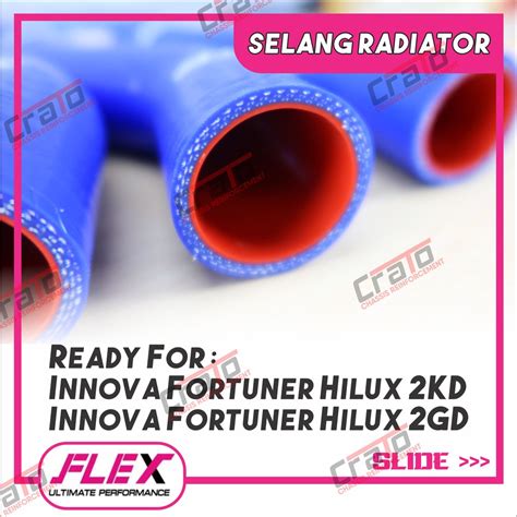 Jual Aksesoris Selang Radiator Hose Grand All New Innova Fortuner Hilux