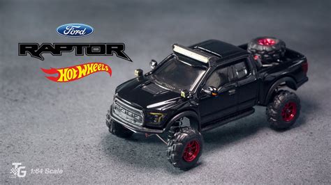 Ford Raptor Hot Wheels Custom With Suspension YouTube