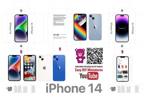 cosas miniatura 3d papel | Ý tưởng tự làm, Iphone, Minis