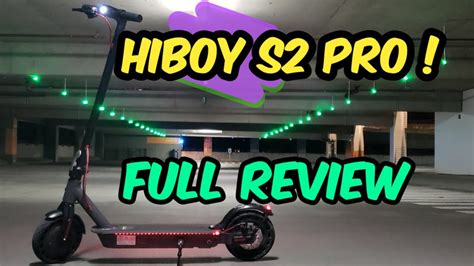 Hiboy S2 Pro Comprehensive Review The Best Entry Level Scooter YouTube