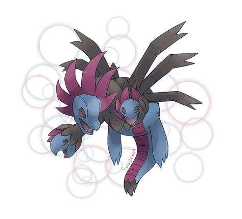 Hydreigon By Faebyte Art On Deviantart