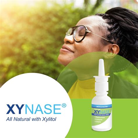 Buy Xynase Natural Saline Nasal Spray With Xylitol Relieves Nasal