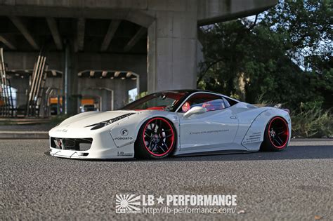 LBWorks Ferrari 458 Full Body Kit 2010 2015 Liberty Walk