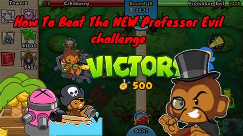 How To Beat The NEW Professor Evil Challenge In BTD Battles Week 9