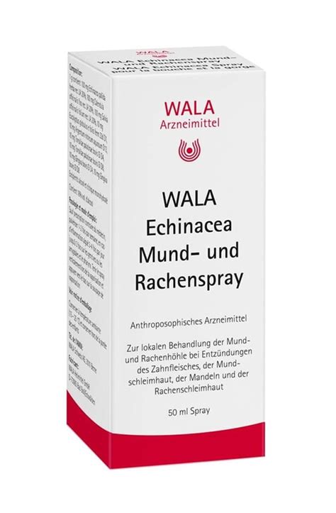 WALA Echinacea Spray Pour La Bouche Et La Gorge Spray Fl 50 Ml