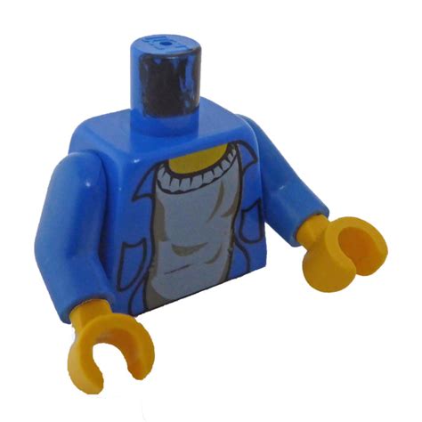 LEGO Blue Harry Potter With Blue Open Sweater Torso 973 73403