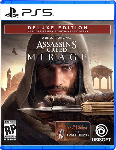 Best Buy Assassins Creed Mirage Deluxe Edition Playstation 5 Ubp30612536ubp30662577