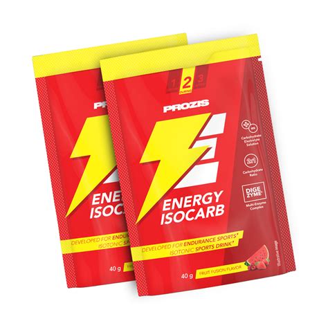 X Sachet Energy Isocarb Isotonic Drink G