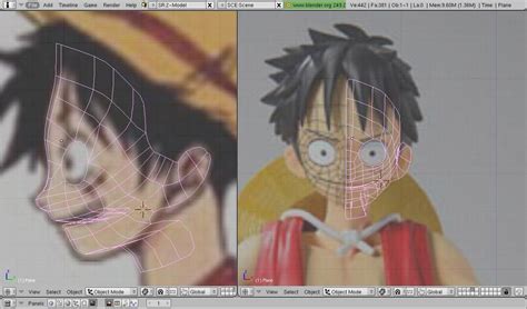 Monkey D Luffy Works In Progress Blender Artists Community