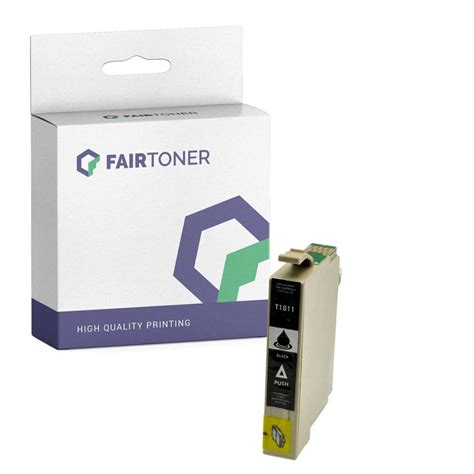 Epson C13T18114010 / 18XL Druckerpatrone Schwarz kompatibel | FairToner.de