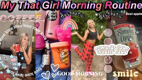 My That Girl” Morning Routine 7am Aesthetic ♡ Youtube